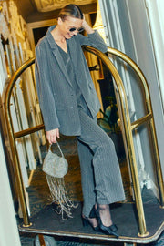 Widy Jacket 207417 | Dark Grey Mel W Star Off-White | Jakke fra Freequent