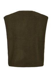 Mariko Teddy Vest | Army | Vest fra Neo Noir