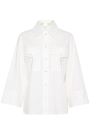 Lulaiw Colar Shirt | Hvid | Skjorte fra Inwear