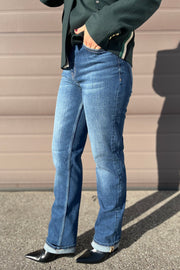 Stella Straight Long Jeans  | Blue | Jeans fra Mos Mosh