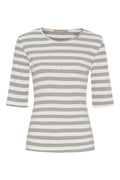 Nena Tee | Melange | T-shirt fra Marta du Chateau – nedsat