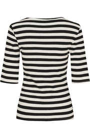 Nena Tee | Nero | T-shirt fra Marta du Chateau