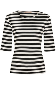 Nena Tee | Nero | T-shirt fra Marta du Chateau