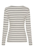 Begonia LS Tee | GreyMelange | Bluse fra Marta du Chateau
