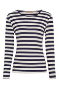 Begonia LS Tee | Navy | Bluse fra Marta du Chateau