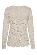 Milley LS Tee | Beige new | Bluse fra Marta du Chateau