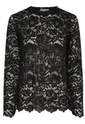 Milley LS Tee | Black | Bluse fra Marta du Chateau