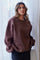 Olya sweatshirt | Dark brown | Sweatshirt fra Avery