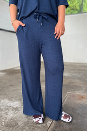 Lora Pants | Blå | Bukser fra French Laundry