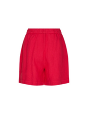 Emmi Linen Shorts | Tomato | Shorts fra Mos Mosh