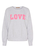Jessa Sweatshirt | Light Grey Melange | Bluse fra Marta du Chateau