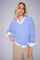 Thora V-Neck Knit  | Hydrangea | Strik fra Mos Mosh