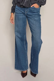 Dara Hera Jeans Long | Blue | Jeans fra Mos Mosh