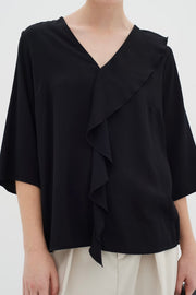 Cadenzaiw Blouse | Sort | Bluse fra Inwear