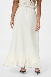 Ariella Crepe Skirt | Creme | Nederdel fra Neo Noir