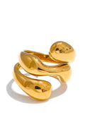 Sculpted Wave Ring | Ring fra Birdsong
