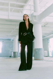 Tailor Pant Wide | Black | Bukser fra Copenhagen Muse