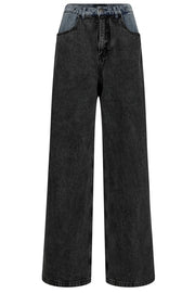 Charlee Jeans 204648 | Washed Black | Jeans fra Copenhagen Muse