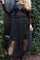 Tulle Heart Skirt | Black Small Silver Hearts | Nederdel fra Liberté