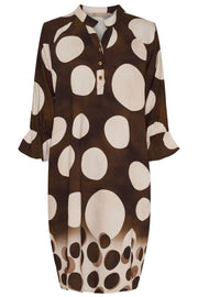 Cypress Dress | MarroneEZ552DB | Kjole fra Marta du Chateau