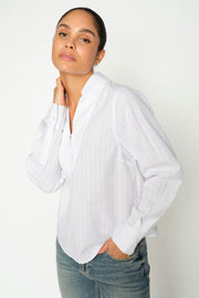 Avent Yen Blouse | White | Bluse fra Mos Mosh