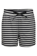 Alma Shorts | Black Creme Stripe | Shorts  fra Liberté – nedsat