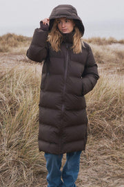 Viviana C Pufferjacke | Dunkelbraun | Jacke von Neo Noir