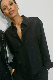 Rie Geri Shirt | Black | Skjorte fra Mos Mosh