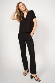 Ellen Night Pant | Black | Bukser fra Mos Mosh