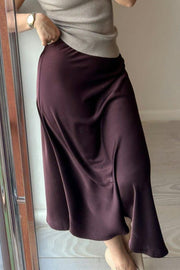 Bovary Skirt | Burgundy | Nederdel fra Neo Noir