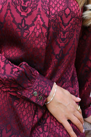 Lala Ls Shirt | Bordeaux | Bluse fra Liberté