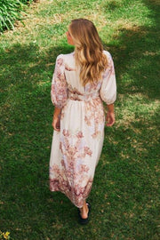 Stellar Artist Paisley Dress | Ivory | Kjole fra Neo Noir