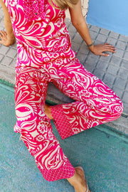 Tia Pants | Pink Mix | Bukser fra Liberté