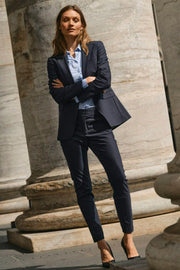 Mary Night Blazer | Navy | Blazer fra Mos Mosh