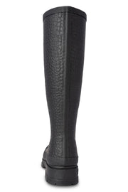 Le Croco Waterproof WL763 |  Black | Rubber Boots fra Woden