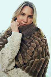 Kokan Cape 206734 | Desert Taupe W. Morel | Jakke fra Freequent