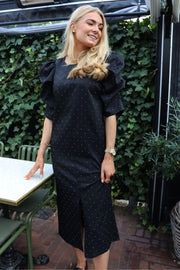 Winnie Dress | Black Diamond | Kjole fra Liberté