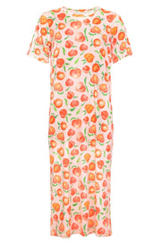 Alma Tshirt Dress | Peachy | Kjole fra Liberté