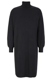 SRLea Rollneck Dress Knit | Black | Kjole fra Soft Rebels