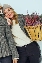 Grslulu Pullover 205507 | Moonbeam Melange | Strik fra Freequent