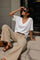 Mea Oversized Tee | White