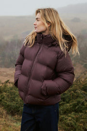 Fox C Puffer Jacket | Bordeaux | Jakke fra Neo Noir