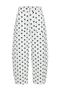 Dot Barrel Pants | Brown – nedsat