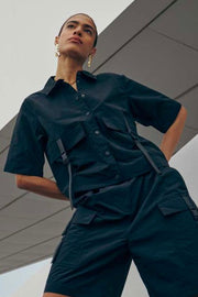 Sarah Shirt | Black | Skjorte fra Copenhagen Muse