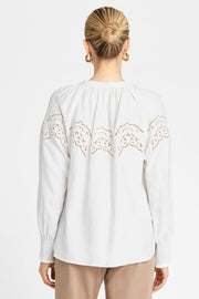 Annsofie blouse 54641 | Off White | Skjorte fra Gustav