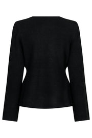 Marie Louise Knit Cardigan | Black | Cardigan fra Neo Noir