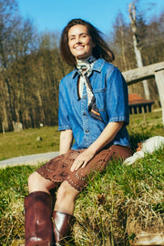 Henri Skirt 206374 | Mustang | Nederdel fra Freequent