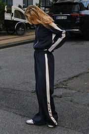 Puggy Track Suit Pants | Navy | Bukser fra Neo Noir