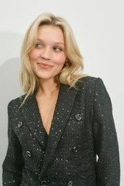 Belize Bouce Blazer | Black | Blazer fra Mos Mosh