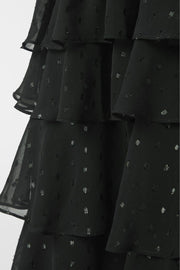 Marli Glitz Dress | Black | Kjole fra Neo Noir